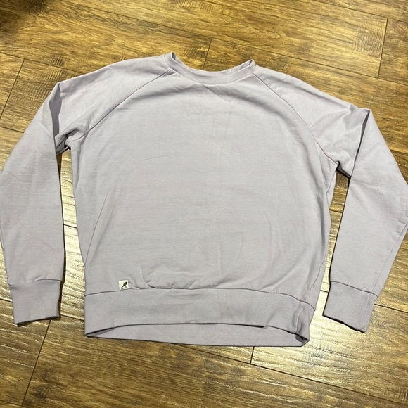 Kangol light purple crew neck sweater - Picture 1 of 9